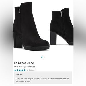 La Canadienne - Mila waterproof suede booties